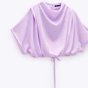 “Pretty in Purple” crop top.